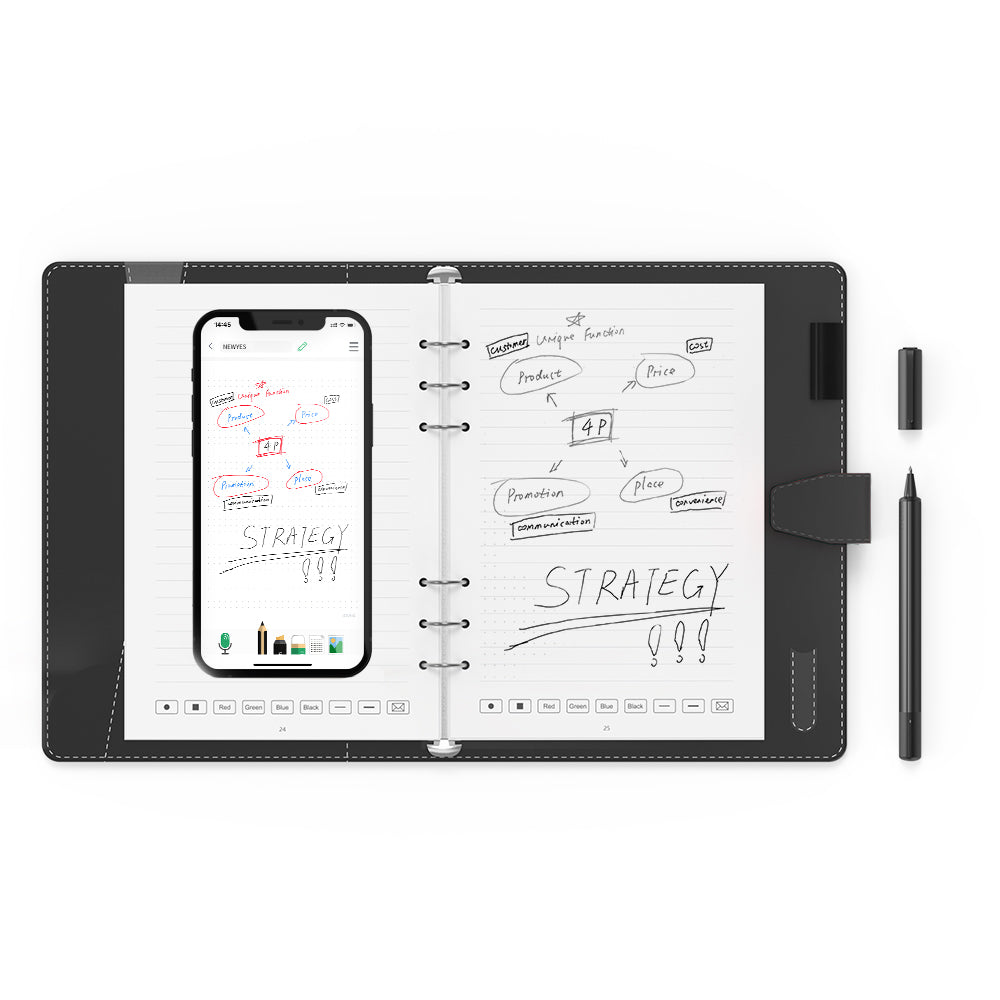 SyncPen™ – Smart Pen mit App-Synchronisation für digitale Notizen & Handschrift-Upload (iOS/Android)